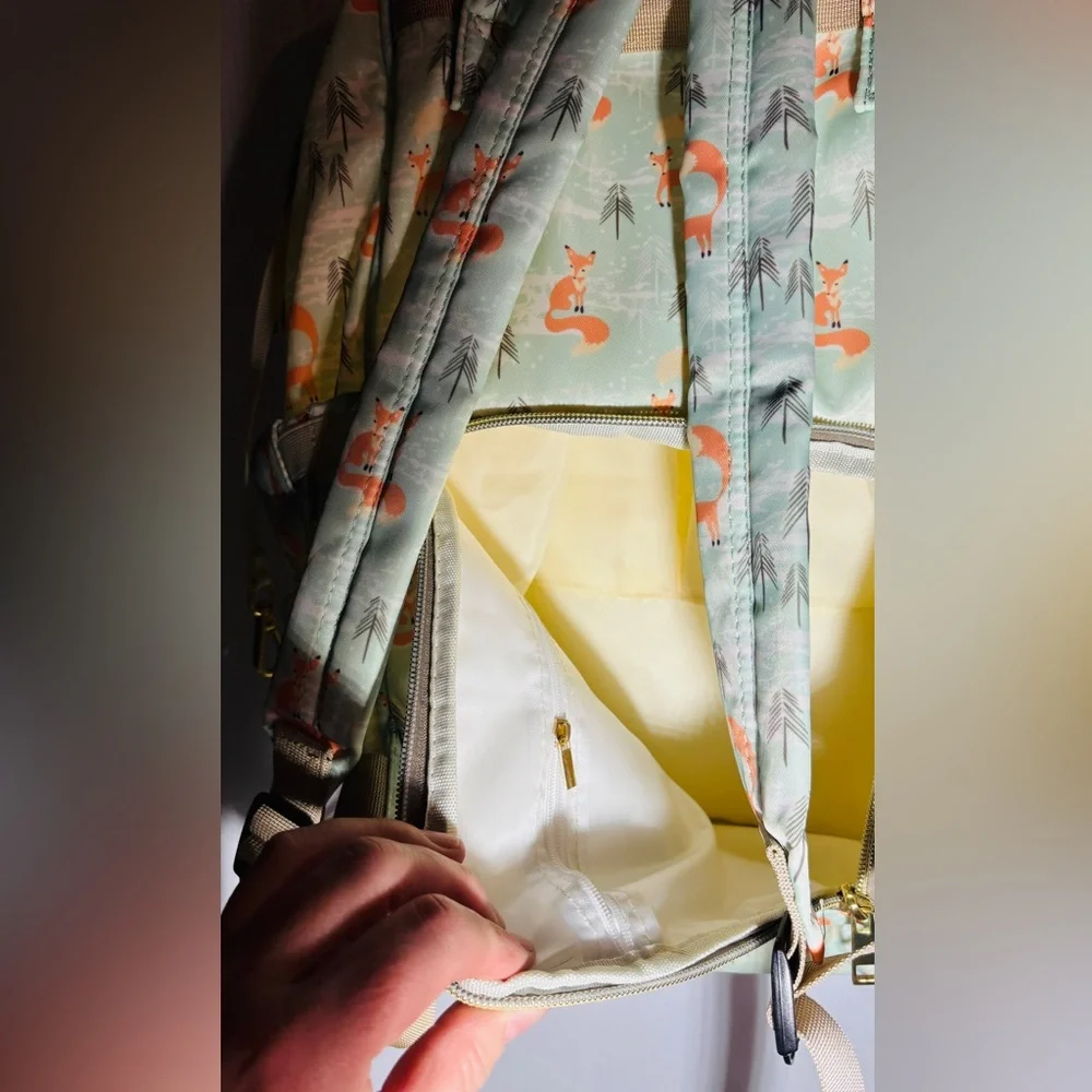 Armbq Fox Print baby Backpack